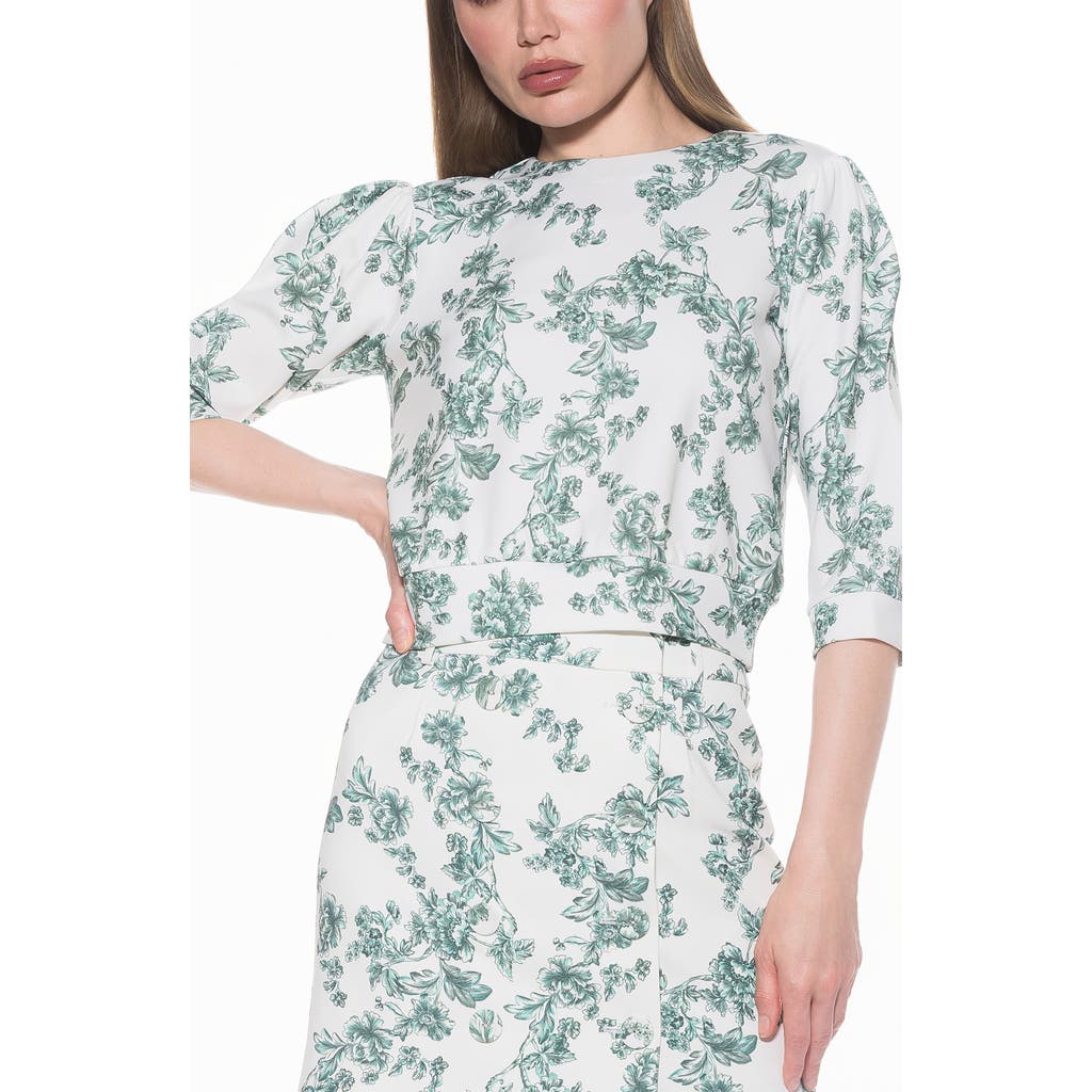 Alexia Admor Bebe Three-quarter Sleeve Sweatshirt