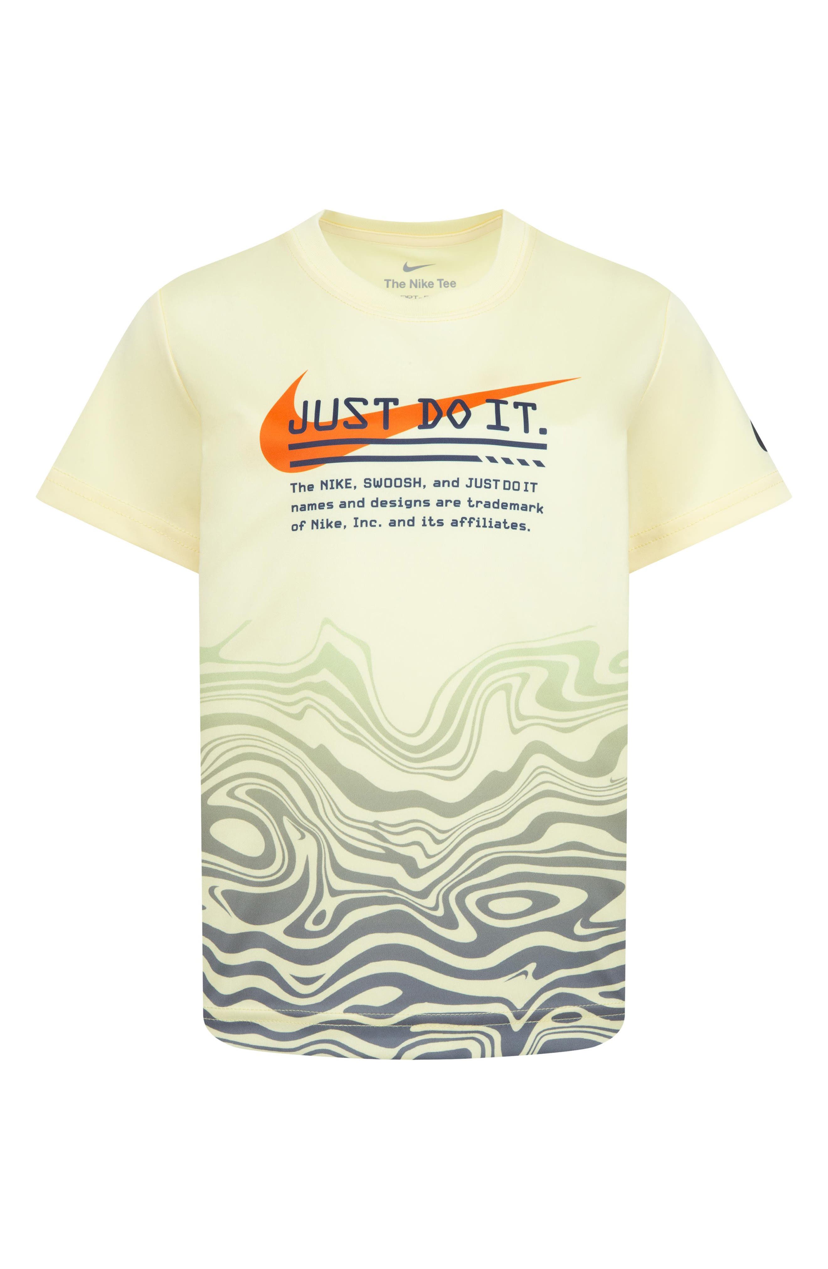 Nike Kids' Logo Wave Graphic T-Shirt (Men) | Nordstromrack