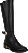 LONDON RAG Lewang Leather Knee High Boot