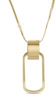 Bony Levy 14K Gold Link Pendant Necklace