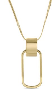 Bony Levy 14K Gold Link Pendant Necklace