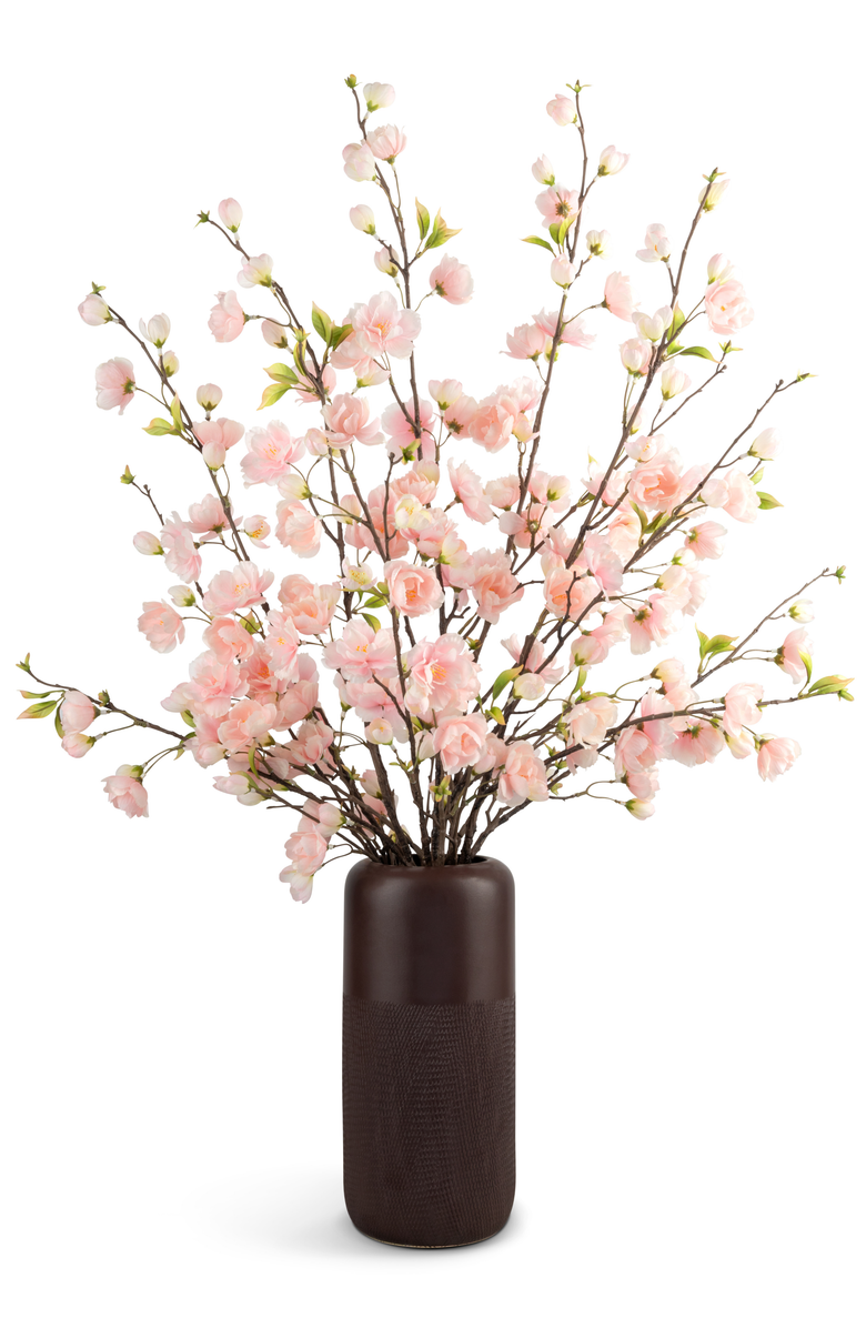 CocoBella Isadora Cherry Blossom Arrangement, Main, color, Pink