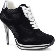 Candie's Lace-Up Platform Pump