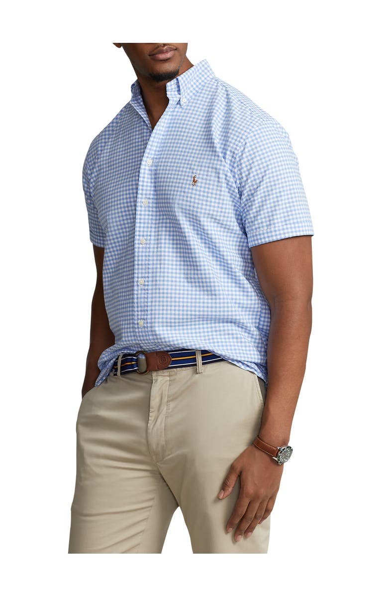 Polo Ralph Lauren Big & Tall Gingham Oxford Sport Shirt, Main, color,
