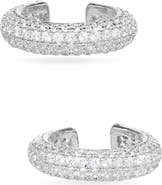 Shashi Micro Crystal Pavé Set of 2 Ear Cuffs