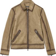 John Varvatos Benjamin Suede Jacket