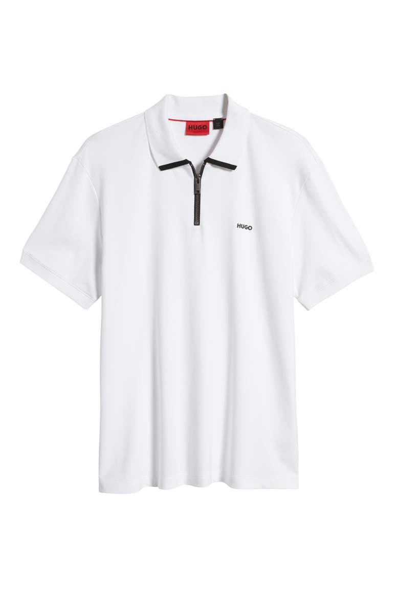 Dalomino Zip Polo, Alternate, color, WHT