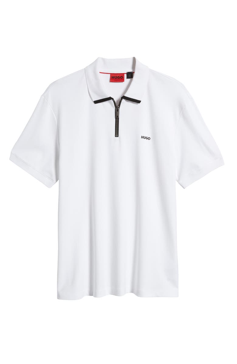 HUGO Dalomino Zip Polo, Alternate, color, 