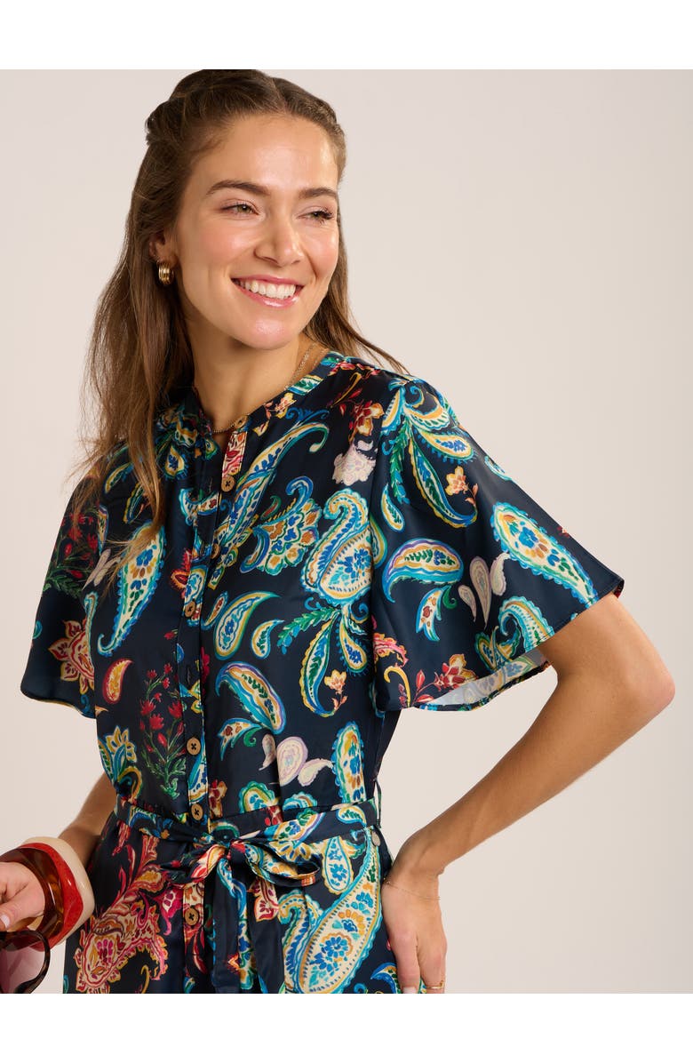 Brakeburn Olivia Jumpsuit, Alternate, color, Navy