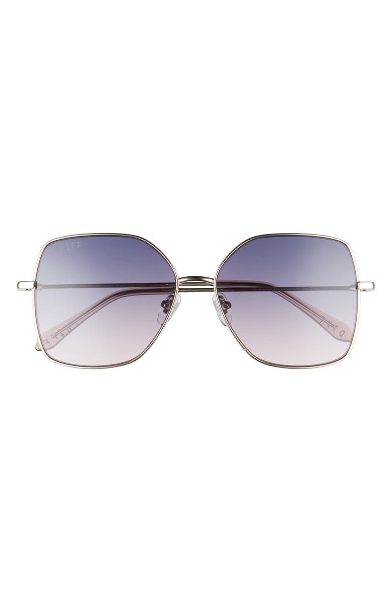 DIFF Iris 59mm Square Sunglasses, Main, color,