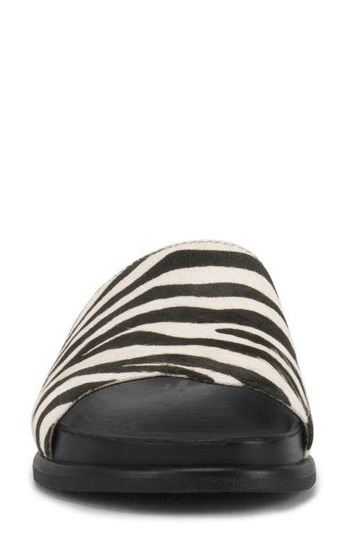 Vagabond Shoemakers Effie Genuine Calf Hair Slide Sandal