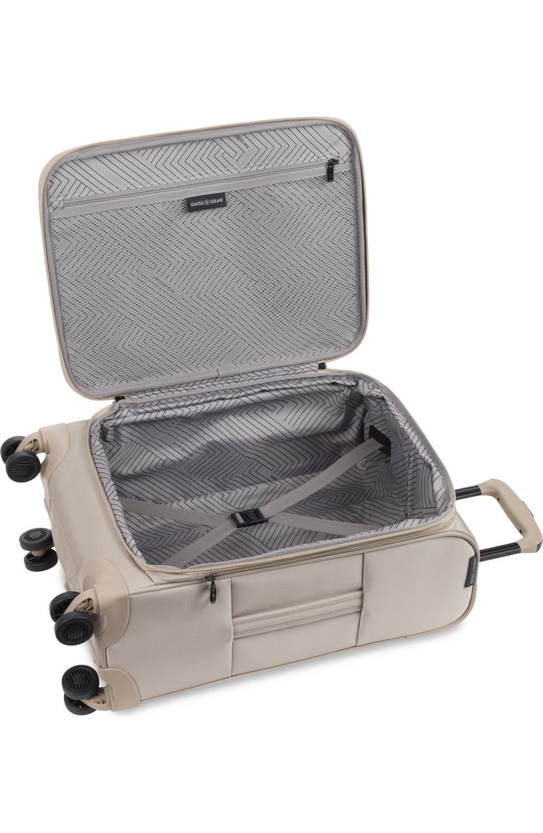 SWISSGEAR 21" Softside Carry-On Luggage, Alternate, color, Beige