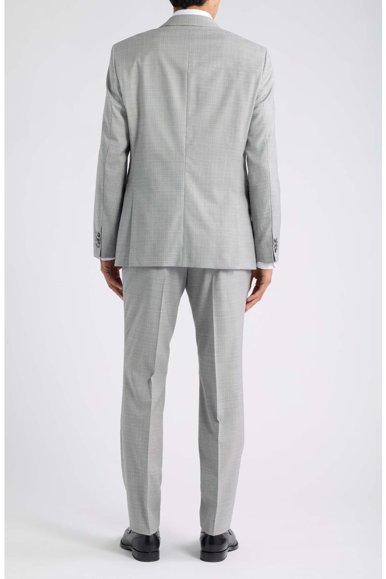 Huge Trim Fit Virgin Wool Suit, Alternate, color, OPEN GREY