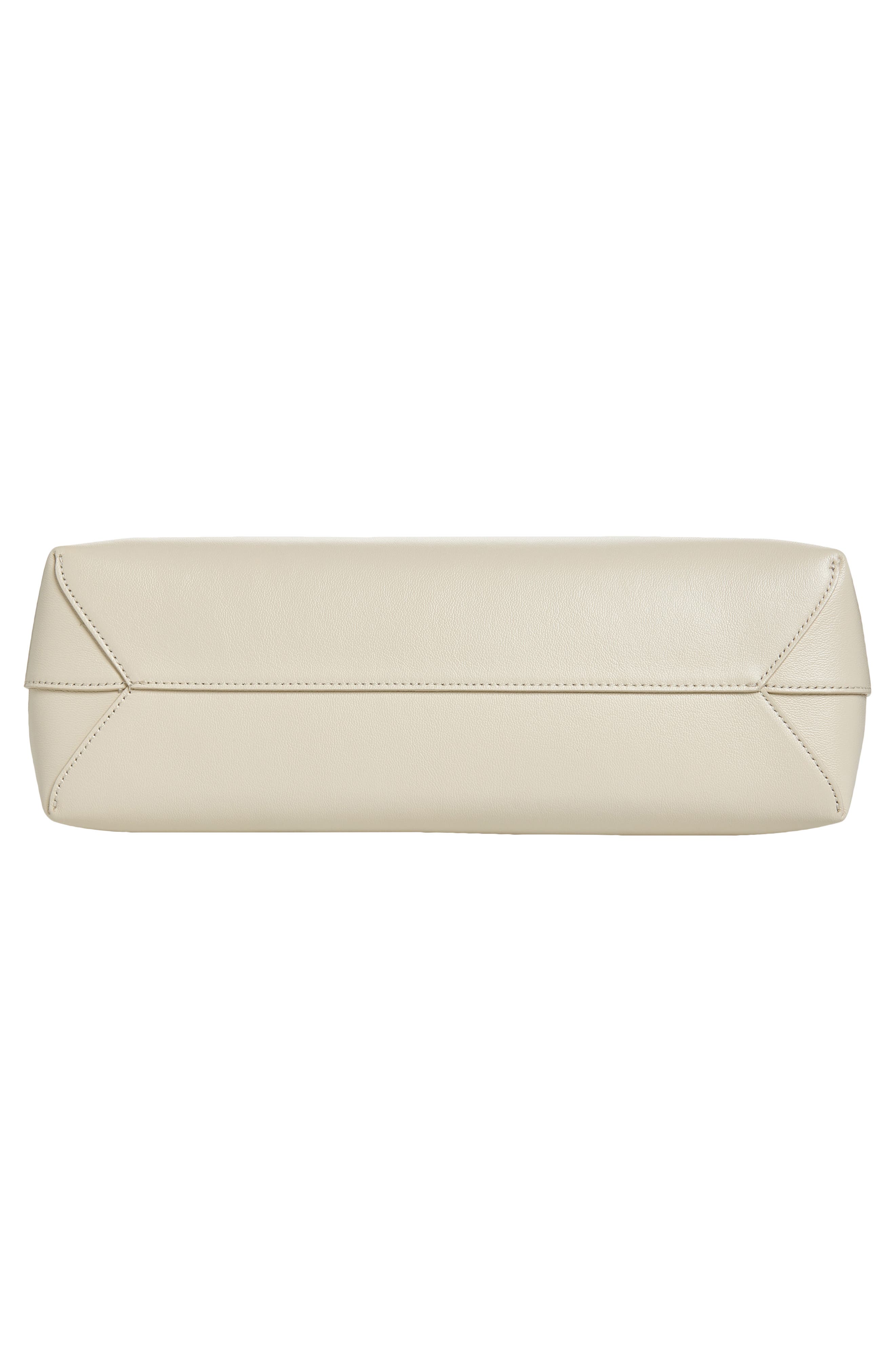 The Stockholm Leather Shoulder Bag, Alternate, color, CHALK