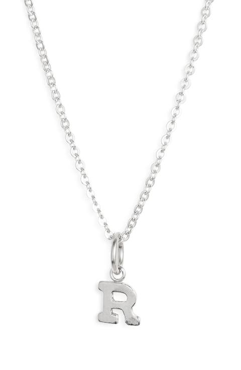 Initial Pendant Necklace