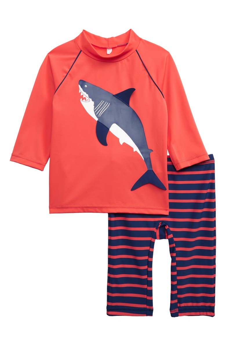 Mini Boden Surf Suit Two-Piece Rashguard Swimsuit, Main, color,