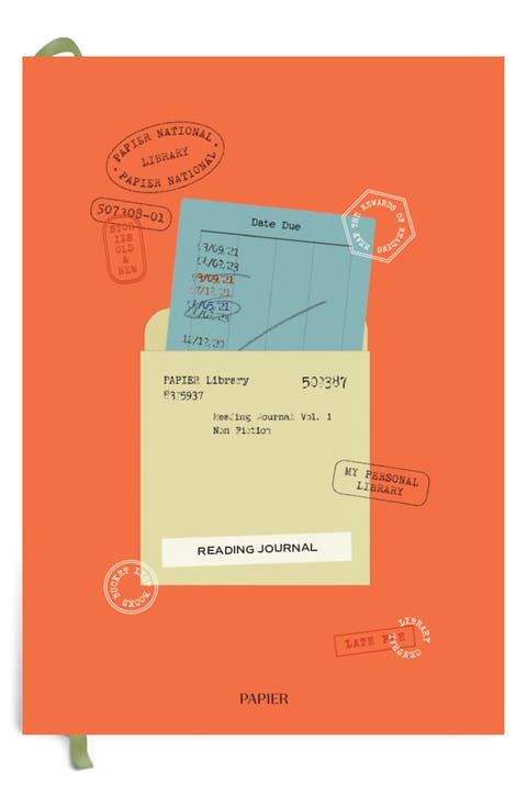 Library Card Reading Journal