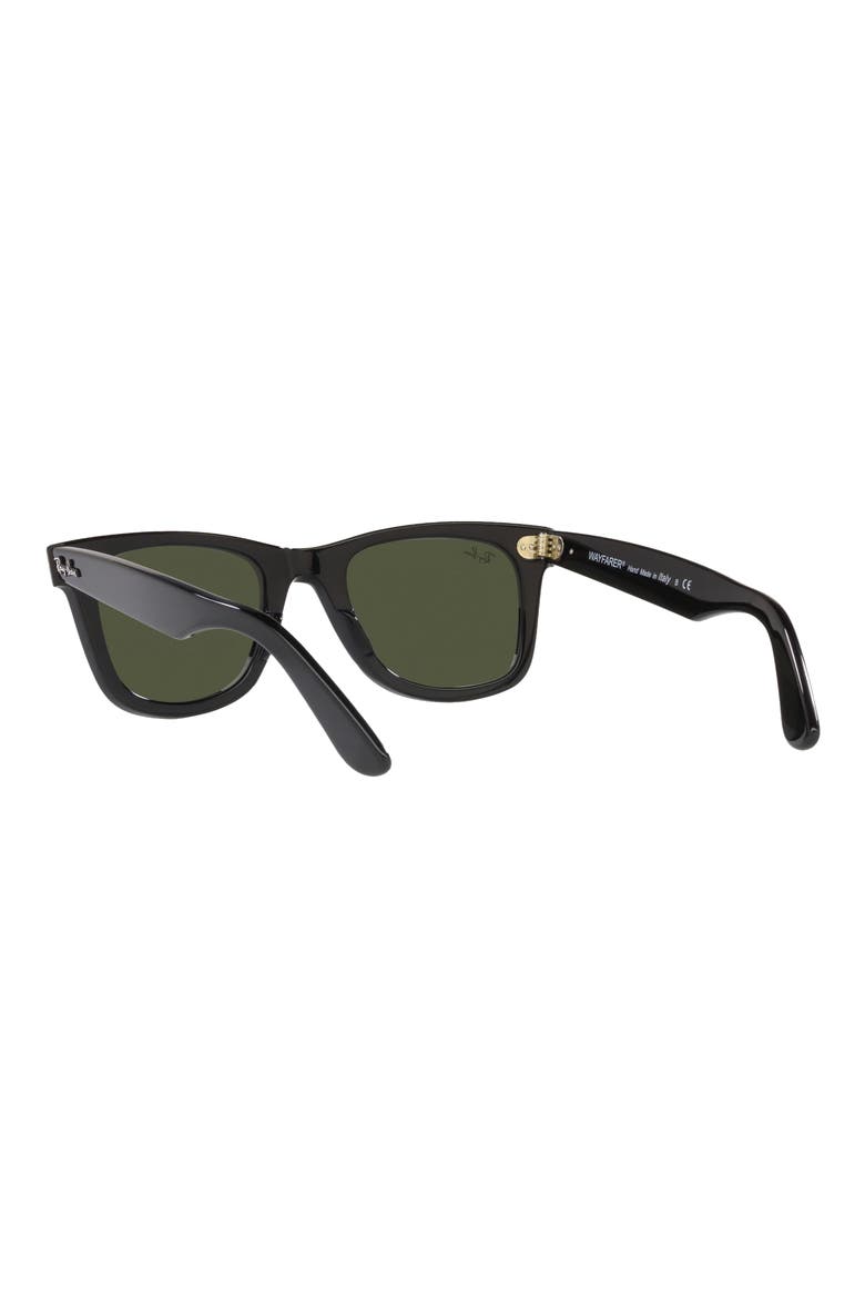 Wayfarer 50mm Square Sunglasses, Alternate, color, DARK GREEN