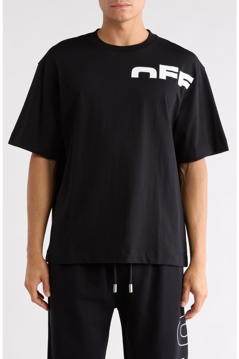 Off Shared Skate Graphic T-Shirt, Main, color, BLACK-WHITE