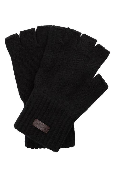 Heath Fingerless Wool Gloves