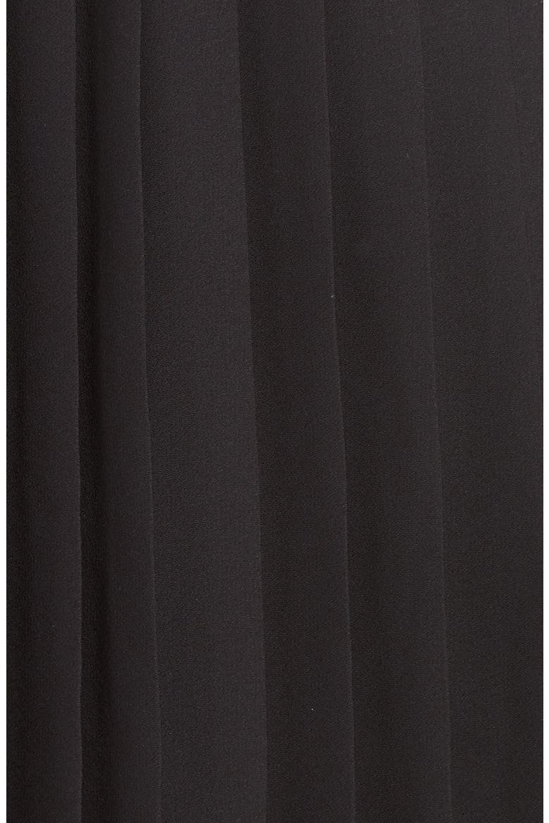 Pleated Skirt, Alternate, color, 77A89 BLK/ GRN
