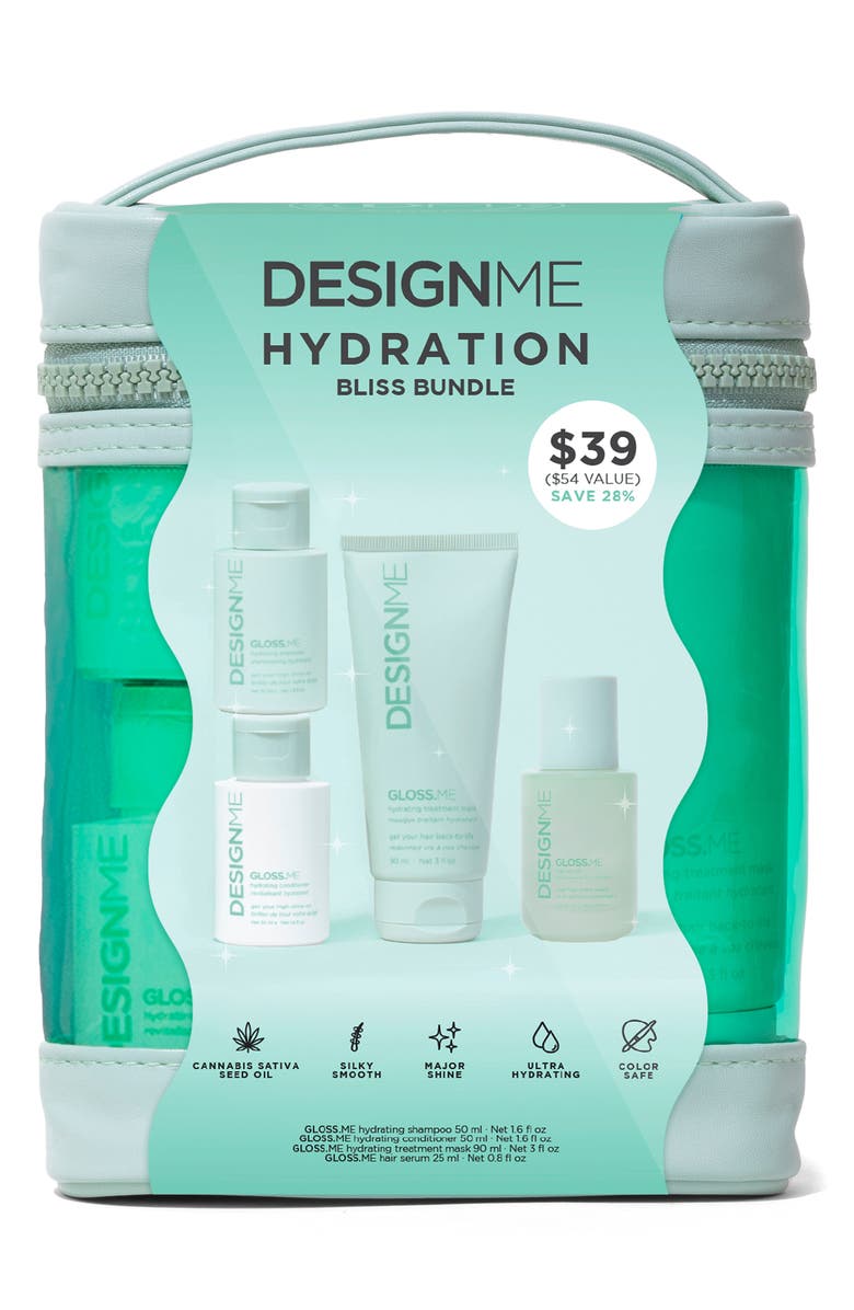 DESIGNME GLOSS.ME Hydration Bliss Bundle $54 Value, Alternate, color, 