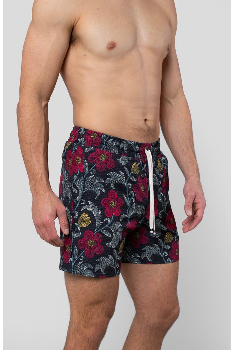 Night Bloom Swim Trunk, Alternate, color, Night Bloom