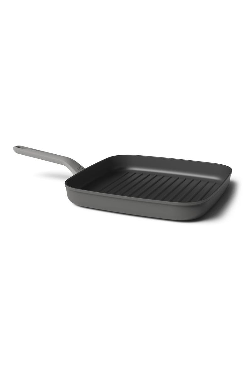 Leo 11" Non-Stick Grill Pan, Main, color, GREY