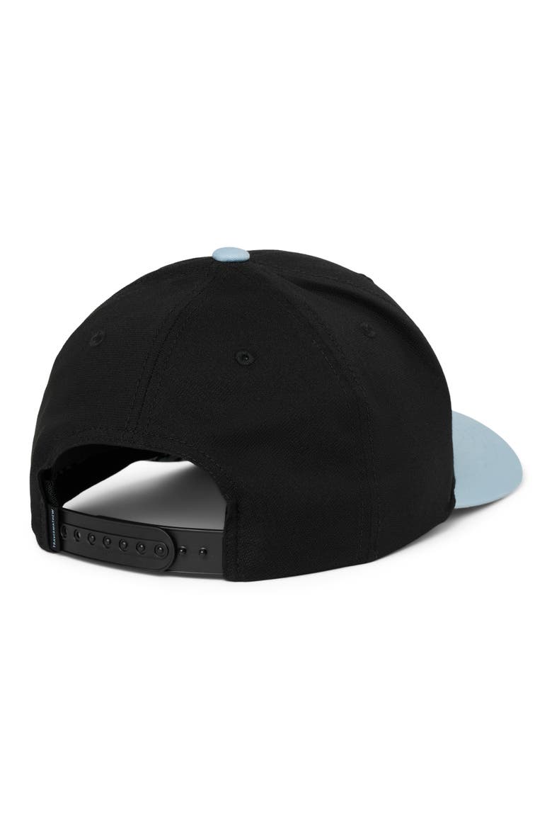 Fairway Fit Snapback Baseball Cap, Alternate, color, BLACK