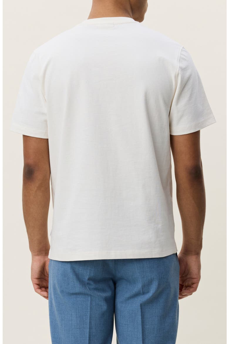 Lemons Organic Cotton Graphic T-Shirt, Alternate, color, EGGNOG WHITE