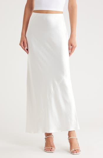 A.l.c . Greta Maxi Skirt In White