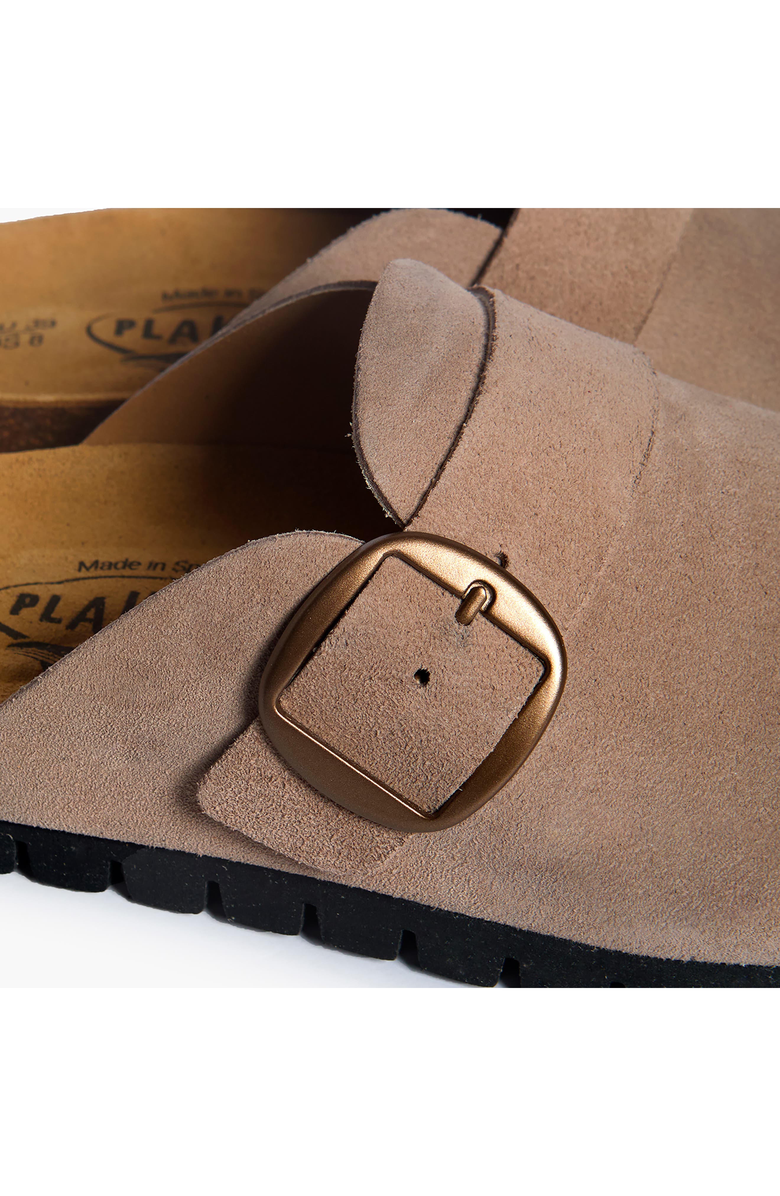 Bell Clog, Alternate, color, AFELPADO PIEDRA