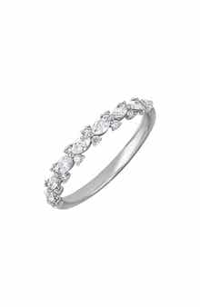 Audrey 18k Gold Diamond Stackable Ring