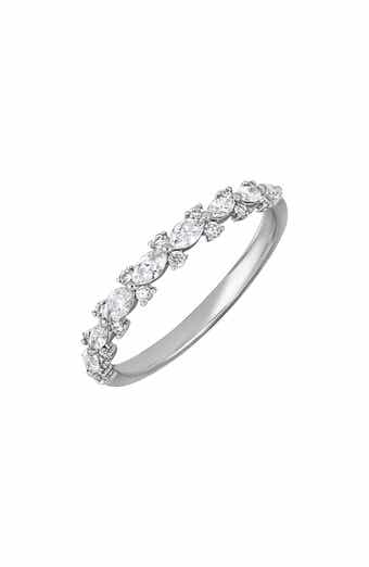 Audrey 18k Gold Diamond Stackable Ring