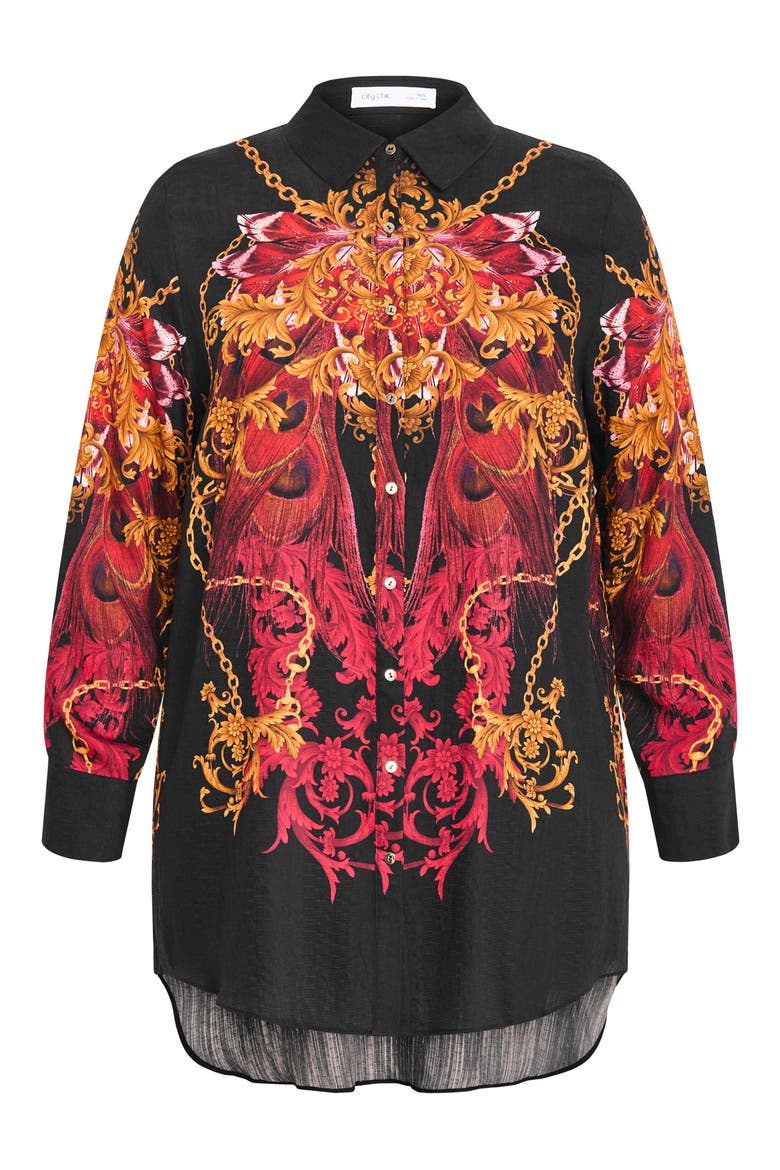 Savannah Shirt, Alternate, color, RUBY LAVISH