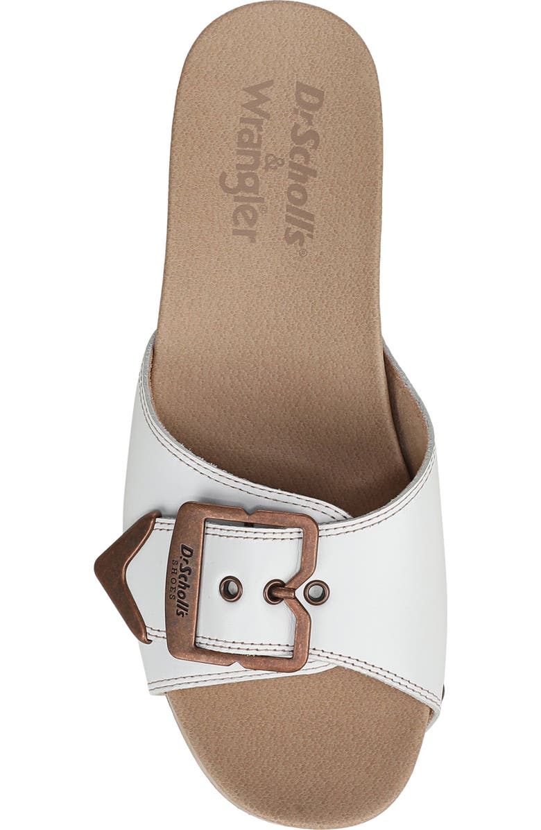 Dr. Scholl's Original Rodeo Platform Slide Sandal, Alternate, color, White