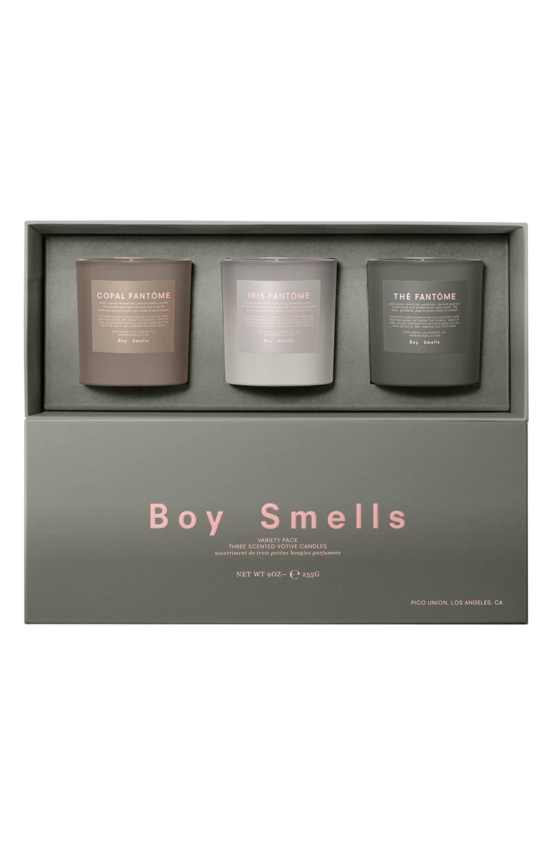 Boy Smells Fantôme Votive Trio Gift Set, Main, color, 