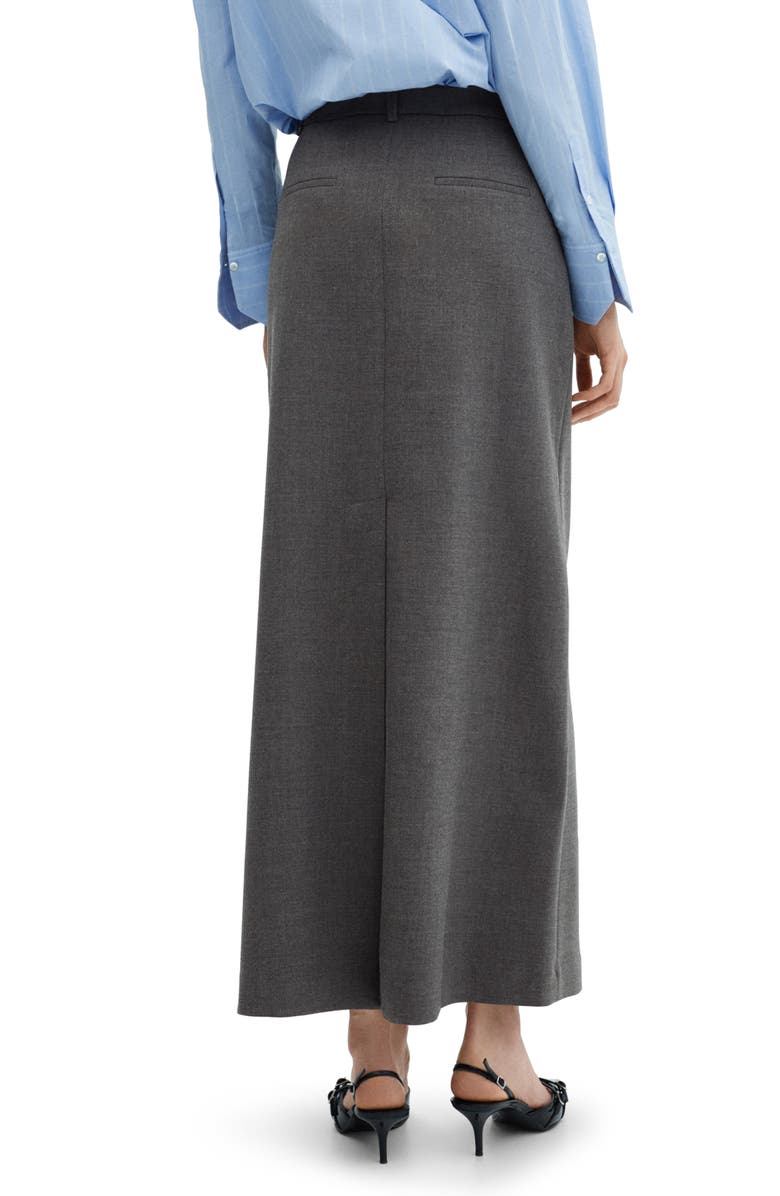 MANGO Back Slit Skirt, Alternate, color,