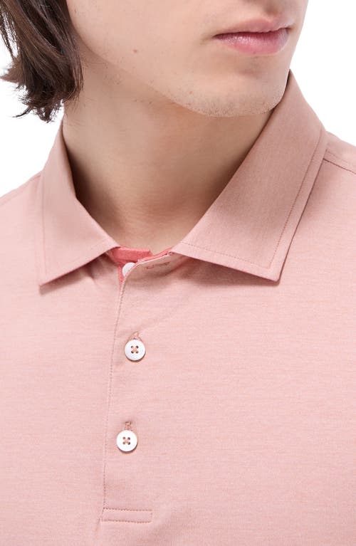 Bugatchi Vincent Ooohcotton® Double Knit Solid Polo