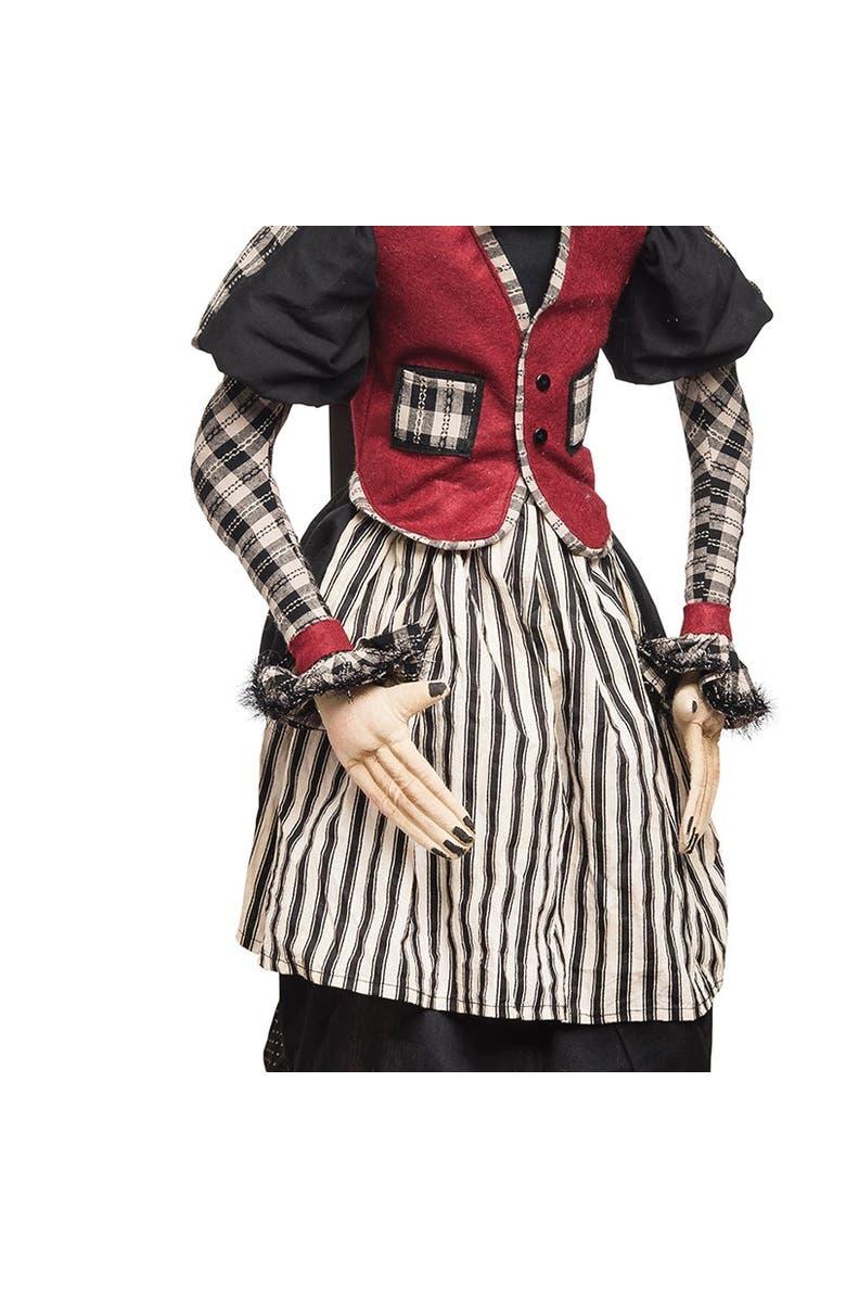 Gallerie II Imogene Witch Joe Spencer Gathered Traditions Halloween Art Doll Figure, Alternate, color, Black