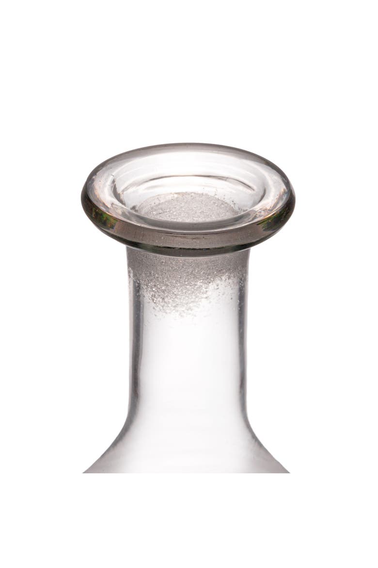 20-Ounce Etched Glass Decanter with Giraffes and Glass Stopper, Clear, Alternate, color, Clear