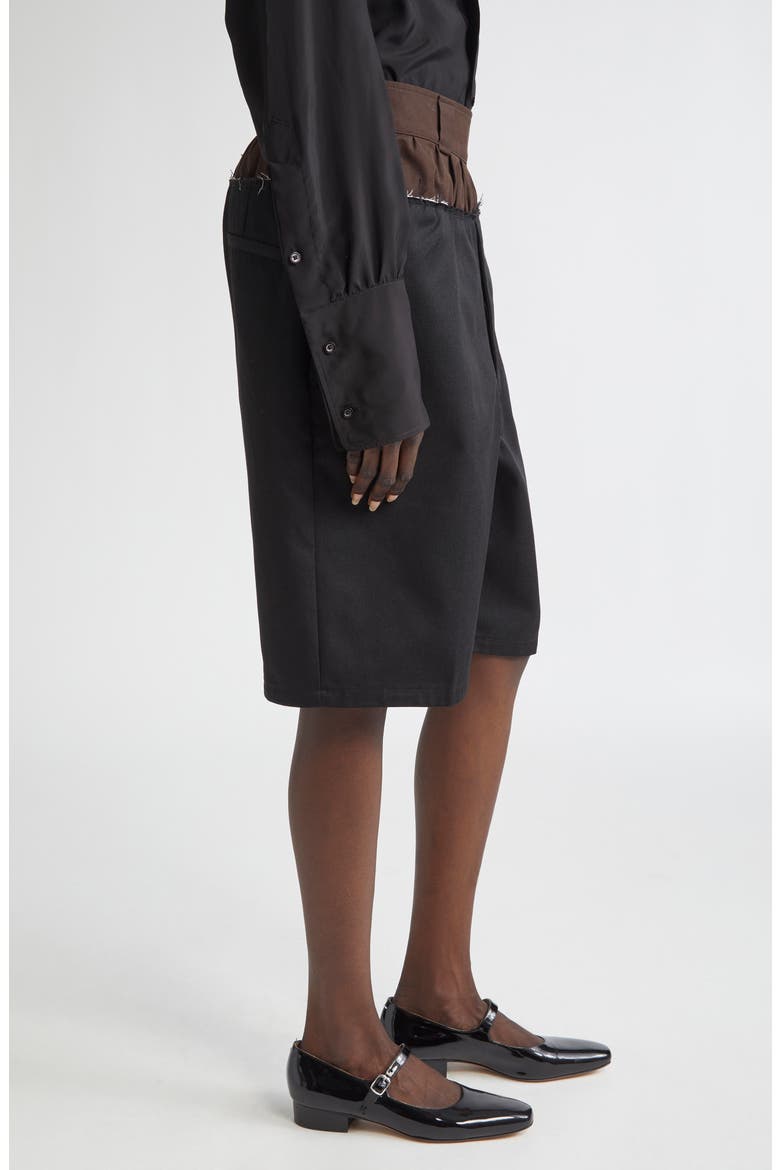 Anonymity of the Lining Shorts, Alternate, color, BLACK