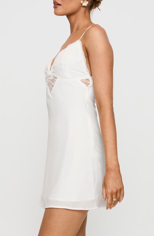 PRINCESS POLLY PRINCESS POLLY ARTEA LACE TRIM MINIDRESS