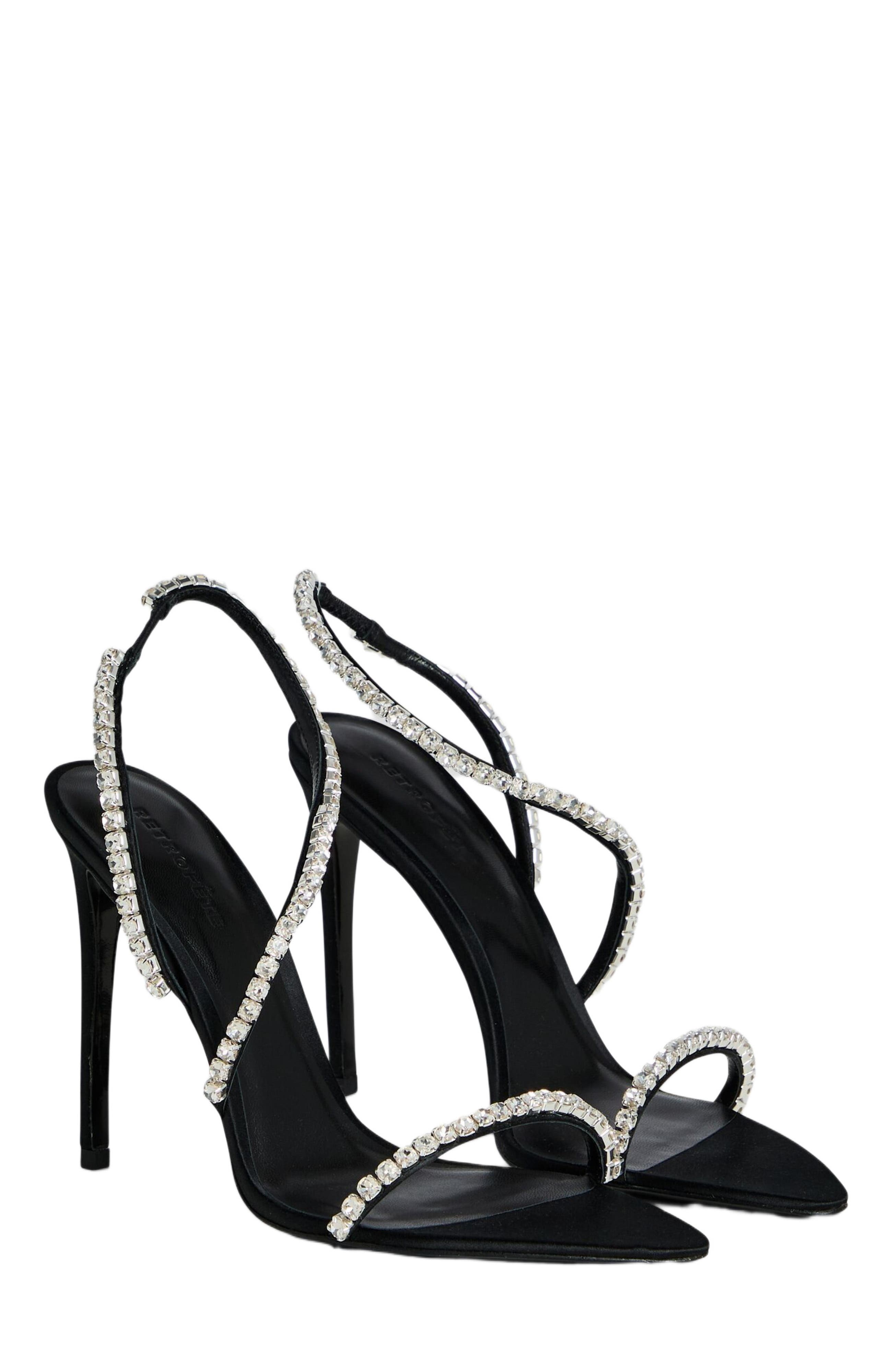 Retrofête Erminia Embellished Sandal, Alternate, color, 