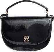 Nine West Mini Anastasia Faux Leather Top Handle Bag