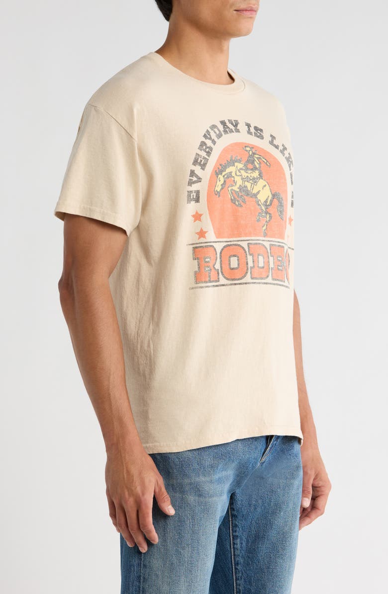 Junk Food Everyday is Like a Rodeo Graphic T-Shirt, Alternate, color, 