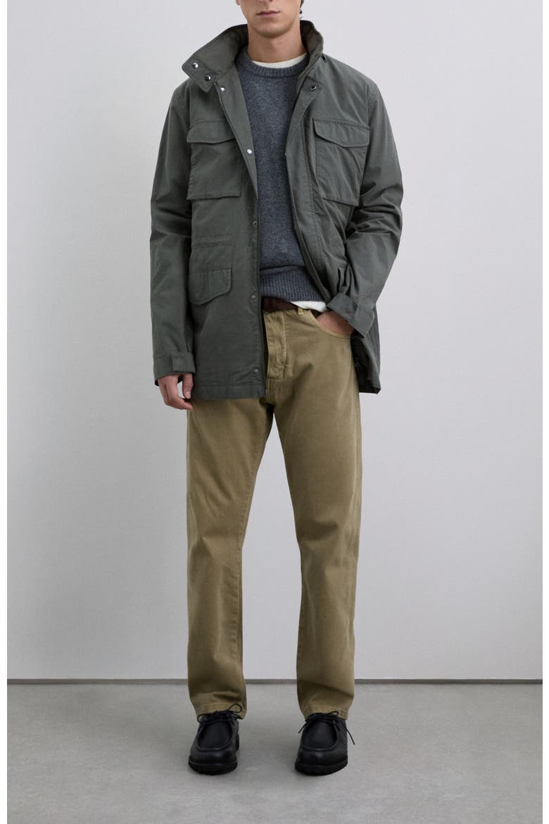 Seal Military Jacket, Alternate, color, Khaki