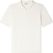 SANDRO Short-sleeve knitted polo shirt