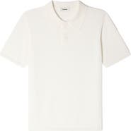 SANDRO Short-sleeve knitted polo shirt