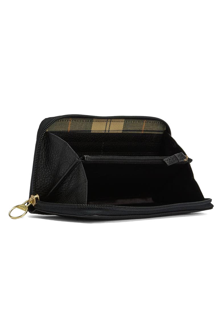 Birch RFID Leather Wallet, Alternate, color, BLACK